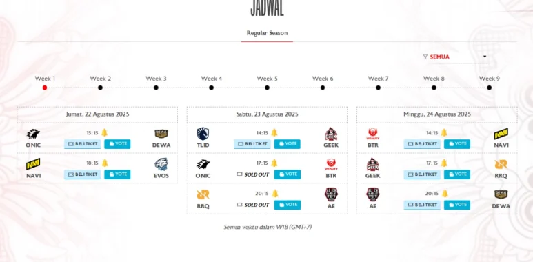 Mobile Legends Professional League (MPL) Indonesia Season 16