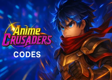 Tampilan menu redeem Anime Crusaders codes di Roblox September 2025