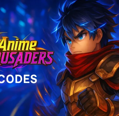 Tampilan menu redeem Anime Crusaders codes di Roblox September 2025