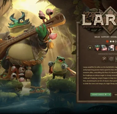 Largo hadir sebagai hero support baru Dota 2