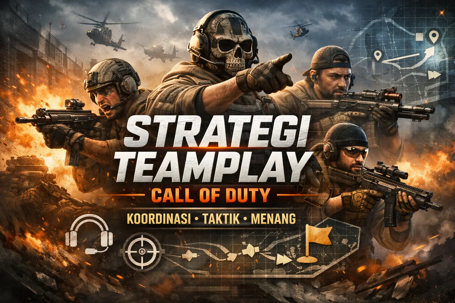 Tim Cod Character Strategi Tim COD: Teamplay Call of Duty Biar Menang Konsisten - Jadwal ...