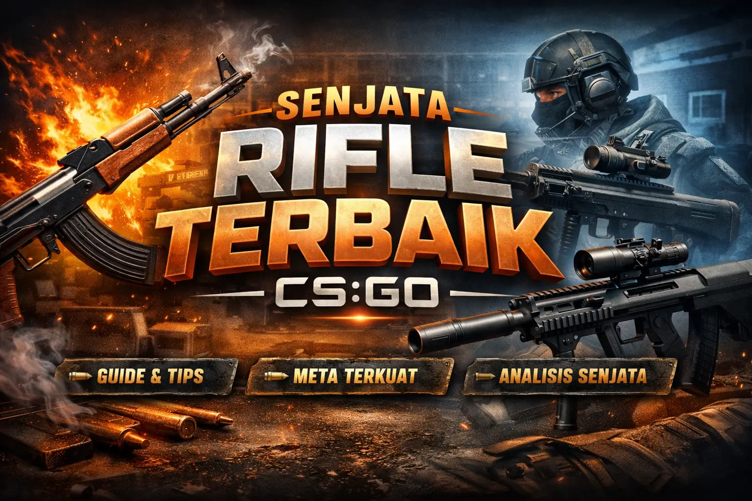 Rifle Terbaik CS GO: Ranking Senjata Meta Terkuat - Jadwal Pertandingan ...